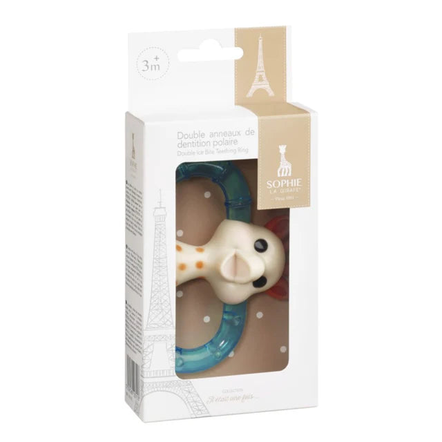 Double anneaux de dentition - Sophie la girafe