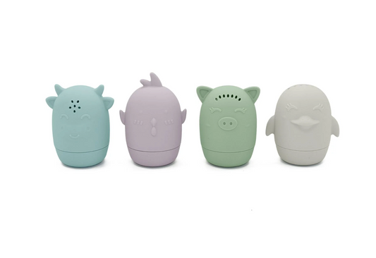 Jouet de bain animal en silicone - ciel