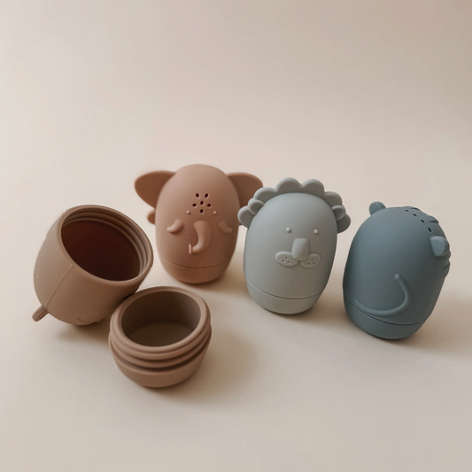 Jouet de bain animal en silicone - Lac