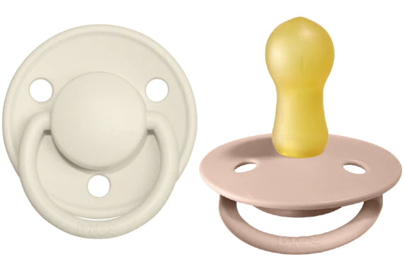 Duo suce en caoutchou de lux - Ivoire/Blush