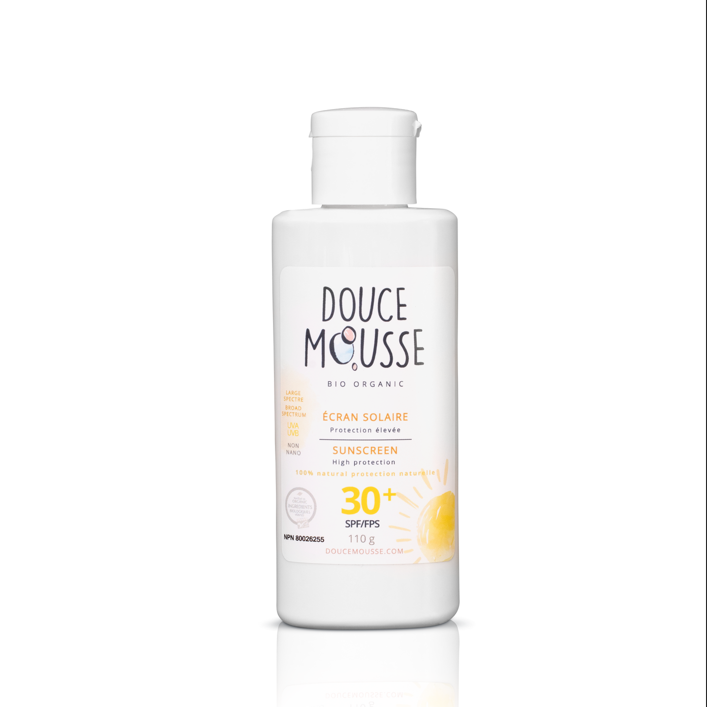 Écran solaire Douce Mousse FPS 30+