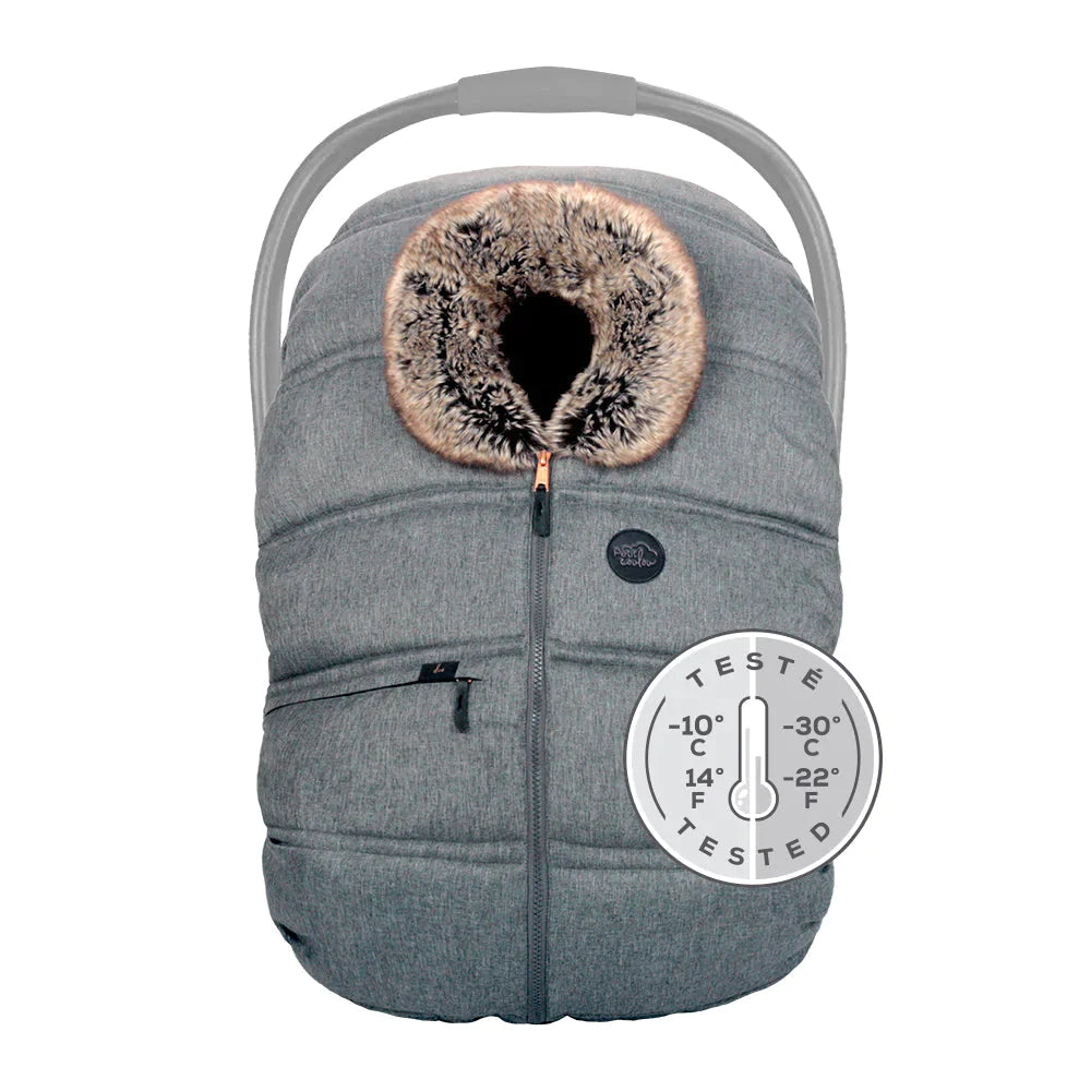 Housse pour siège d'auto- 3 saison graphite