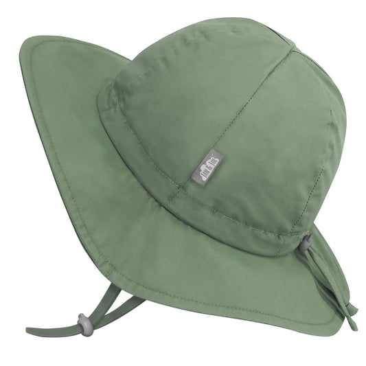 Chapeau ajustable en coton - Vert juniper