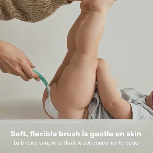 Applicateur brosse pour crème de change