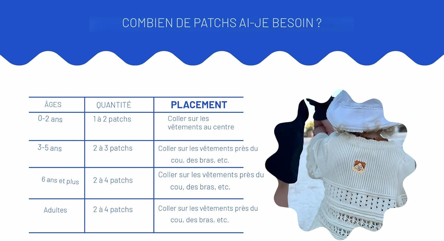 NATPAT Buzz Patch Stickers pour enfants