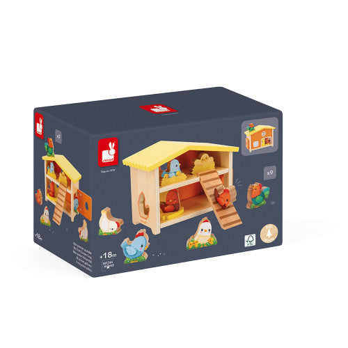 Ferme : mon premier poulailler