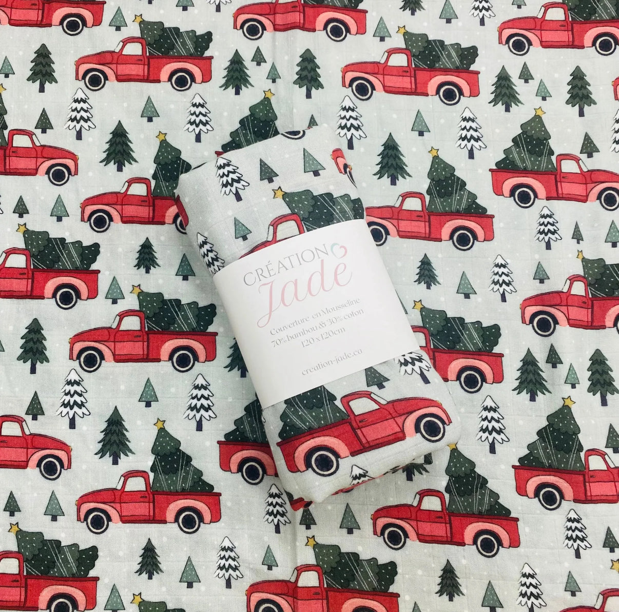 Mousseline - Voiture de Noël