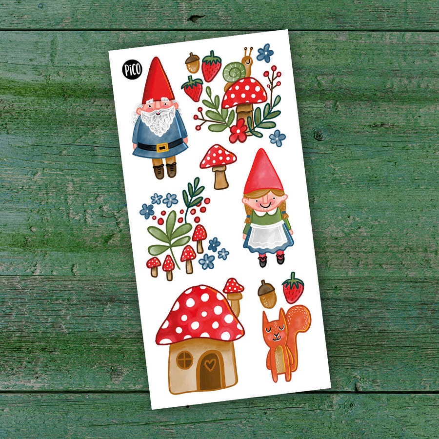 Tatouages temporaires hypoallergène - Les copains du jardin