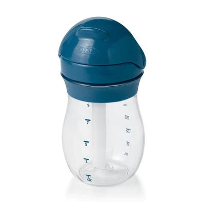Gobelet à paille (9 oz) - Marine