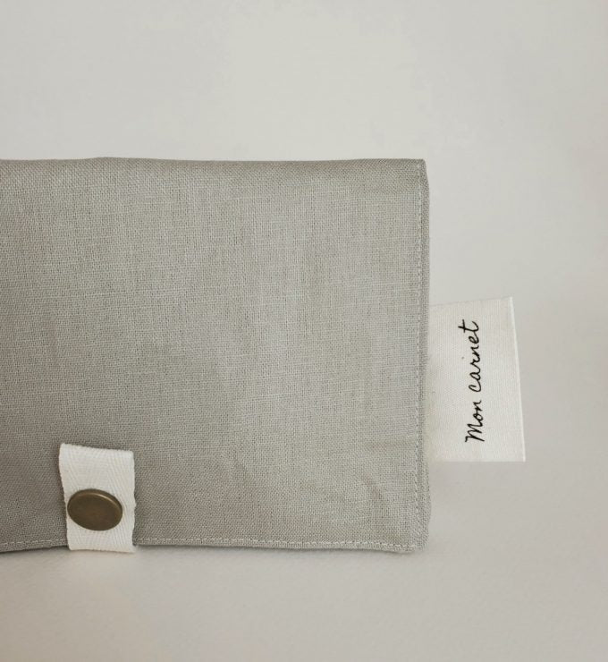 Mon carnet - Taupe foncé