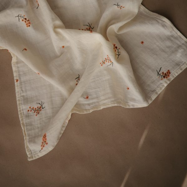 Chiffon en mousselin- Fleure