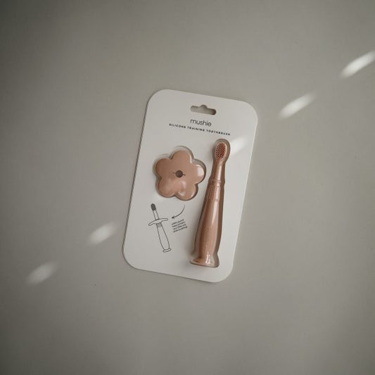 Brosse à dent d'entrainement fleur - Blush