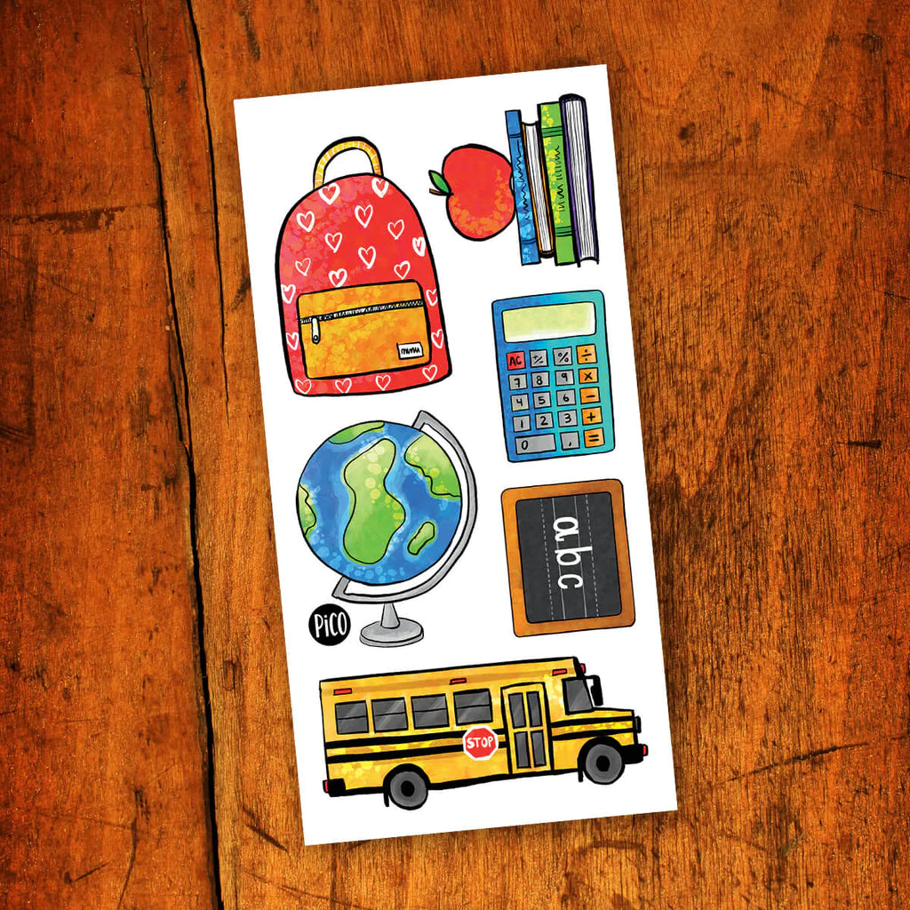 Tatouages temporaires hypoallergène - Apprendre à l'école