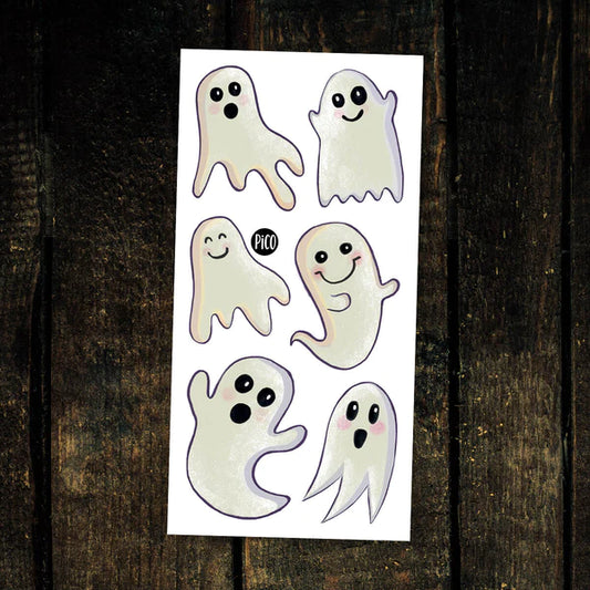 Tatouages temporaires hypoallergène - Collection Halloween