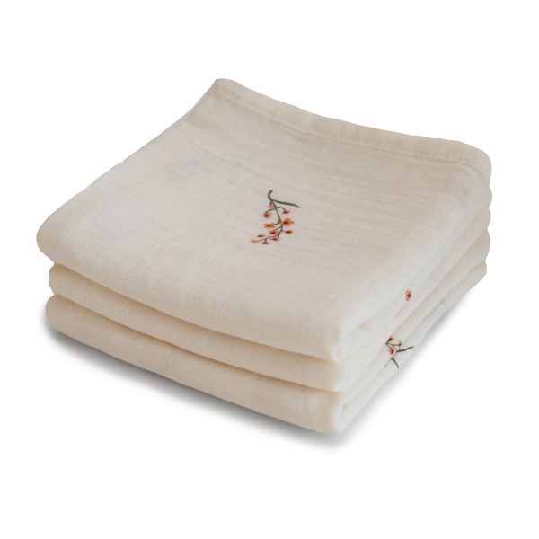 Chiffon en mousselin- Fleure