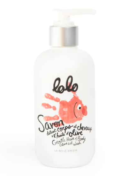 Savon délicat corps et cheveux à l'huile d'olive