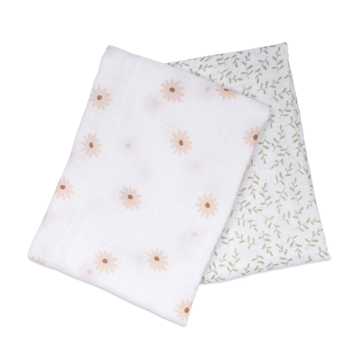 Mousseline boho - Daisy et greenery