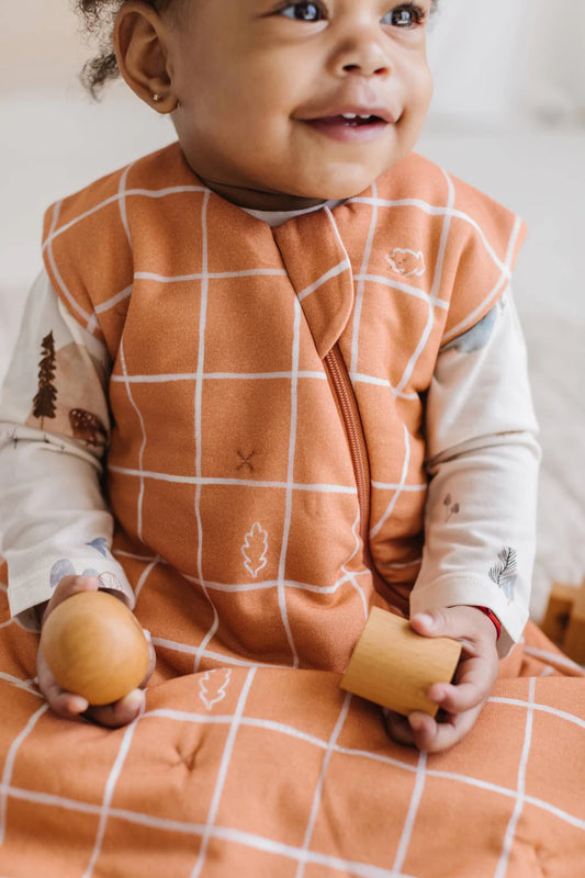 Sac de nuit - dormeuse 2.5TOG - feuille de chêne