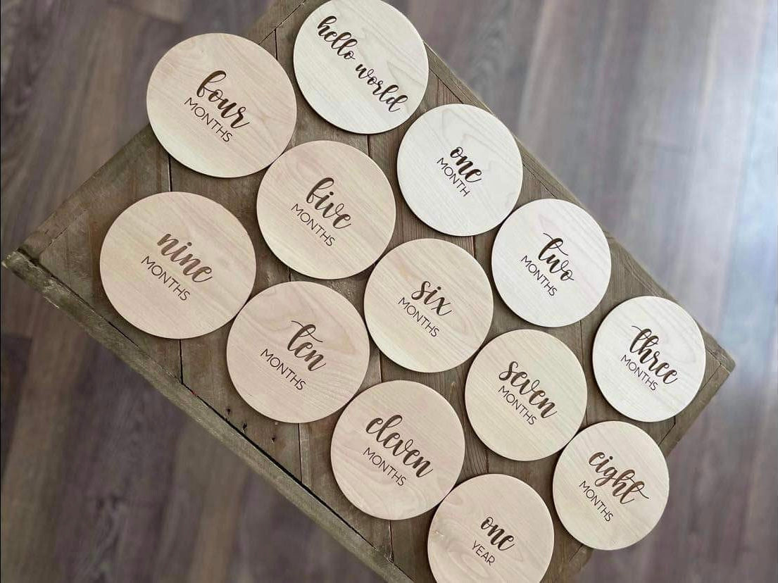 Pastilles de bois - 12 premier mois / First 12 months