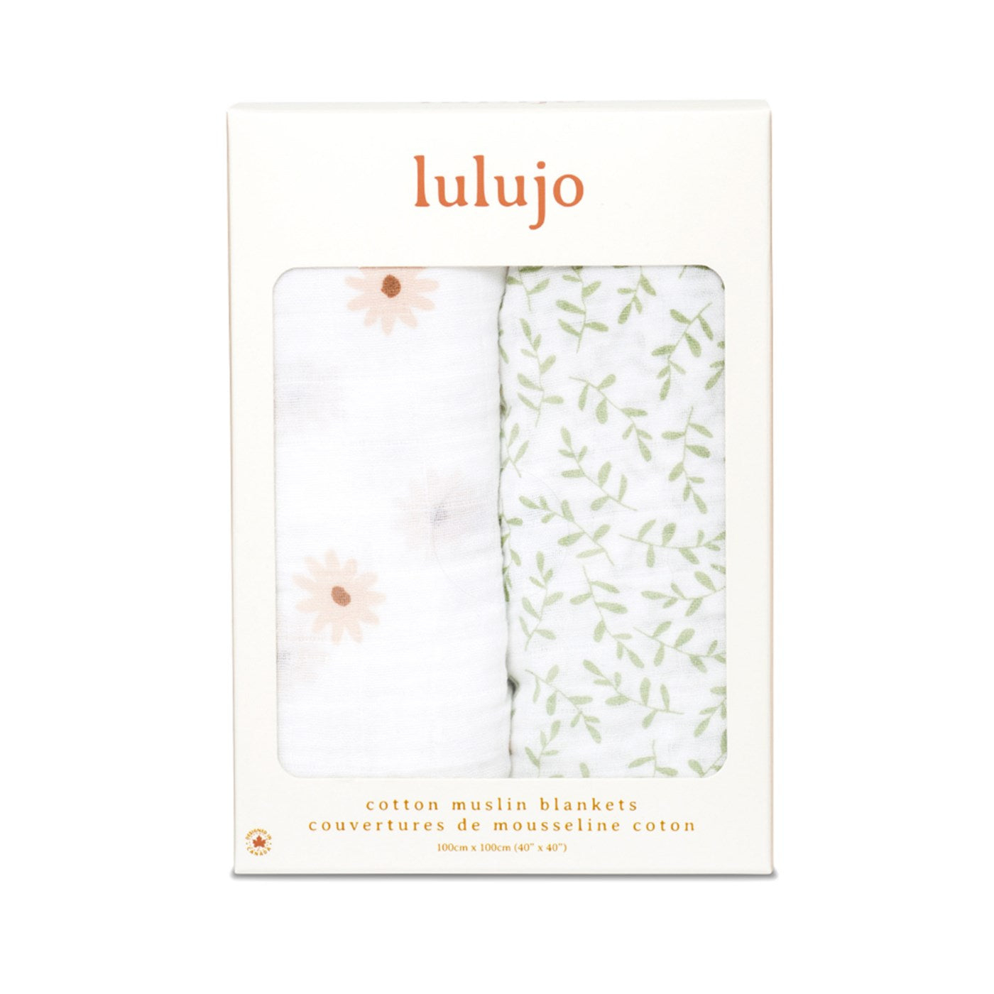 Mousseline boho - Daisy et greenery