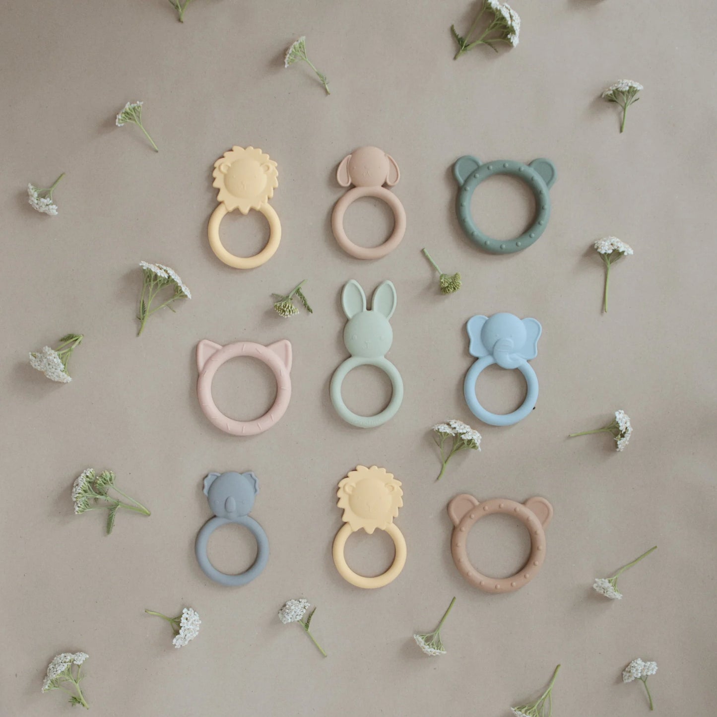 Jouet de dentition en silicone - Éléphant