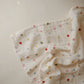 Doudou en mousseline - coton biologique - Smiley face