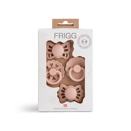 Suce en caoutchouc naturel - Ensemble nourrisson - Blush