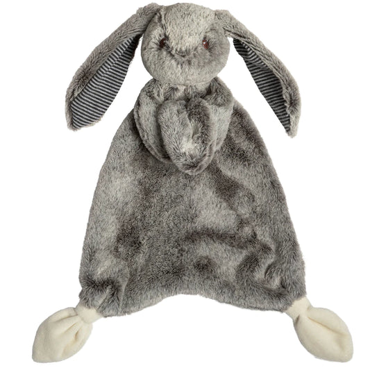 Silky bunny lovey - love grey