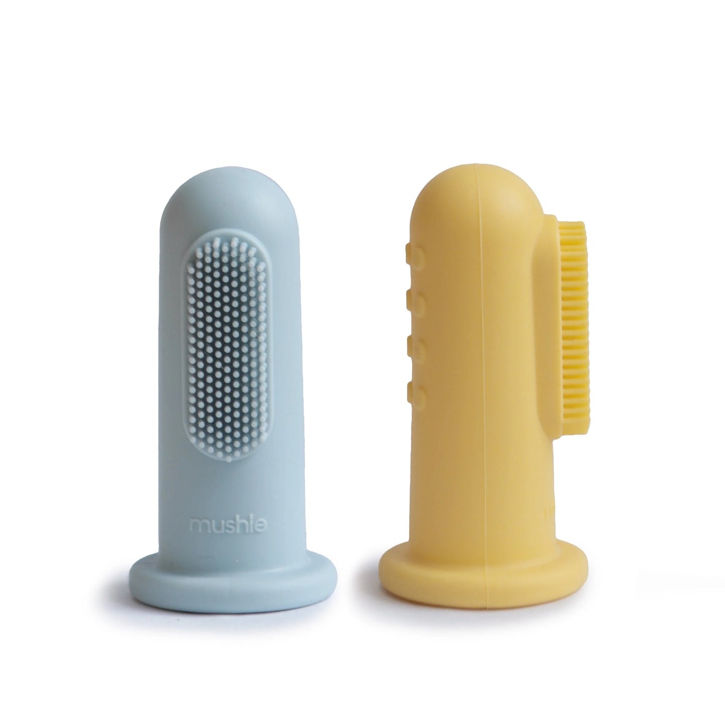 Brosse à dent pour le doight- Bleu bébé / daffodil