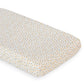 Housse pour matelas à langer - Fleur jaune