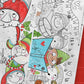Coloriage géant - C’est l’hiver