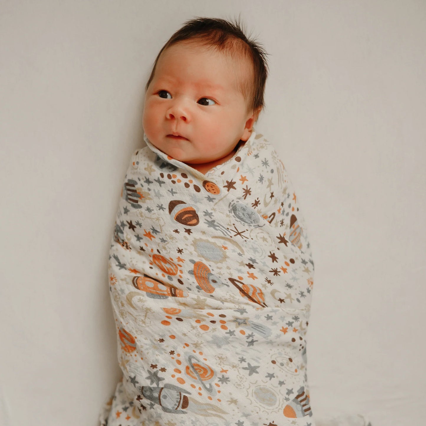 Doudou en mousseline - coton biologique - espace