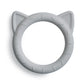 Jouet de dentition en silicone - Chat gris