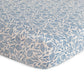 Drap contour en mousseline- Fleure Bleu