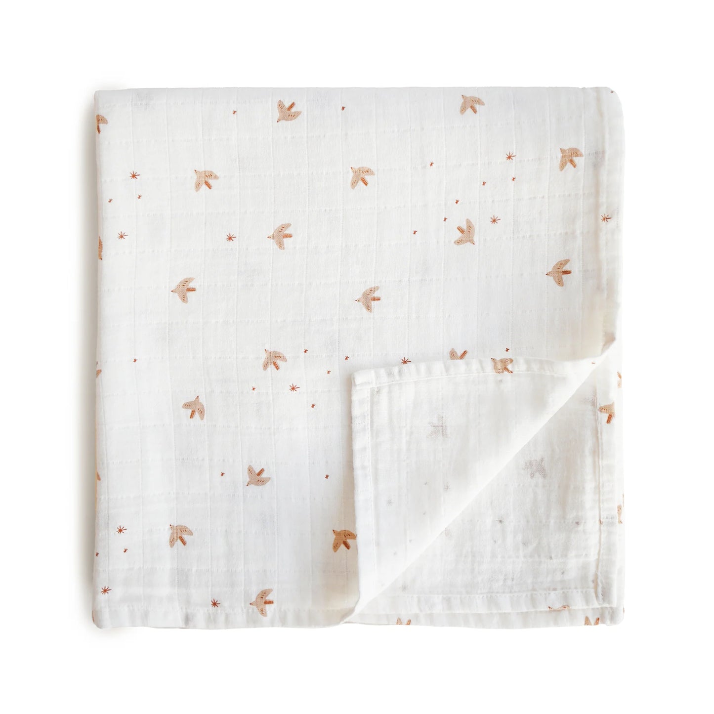 Doudou en mousseline - coton biologique - Oie