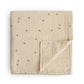 Doudou en mousseline - coton biologique - Abeille
