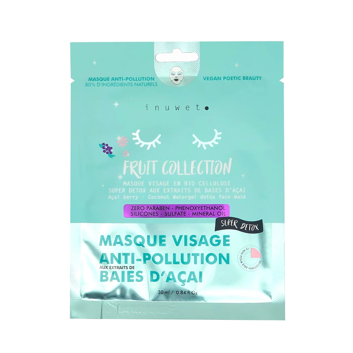 Masque visage-Melon d’eau - Baies d’acacias