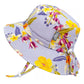 Chapeau bob ajustable imperméable - Tropical fleurie