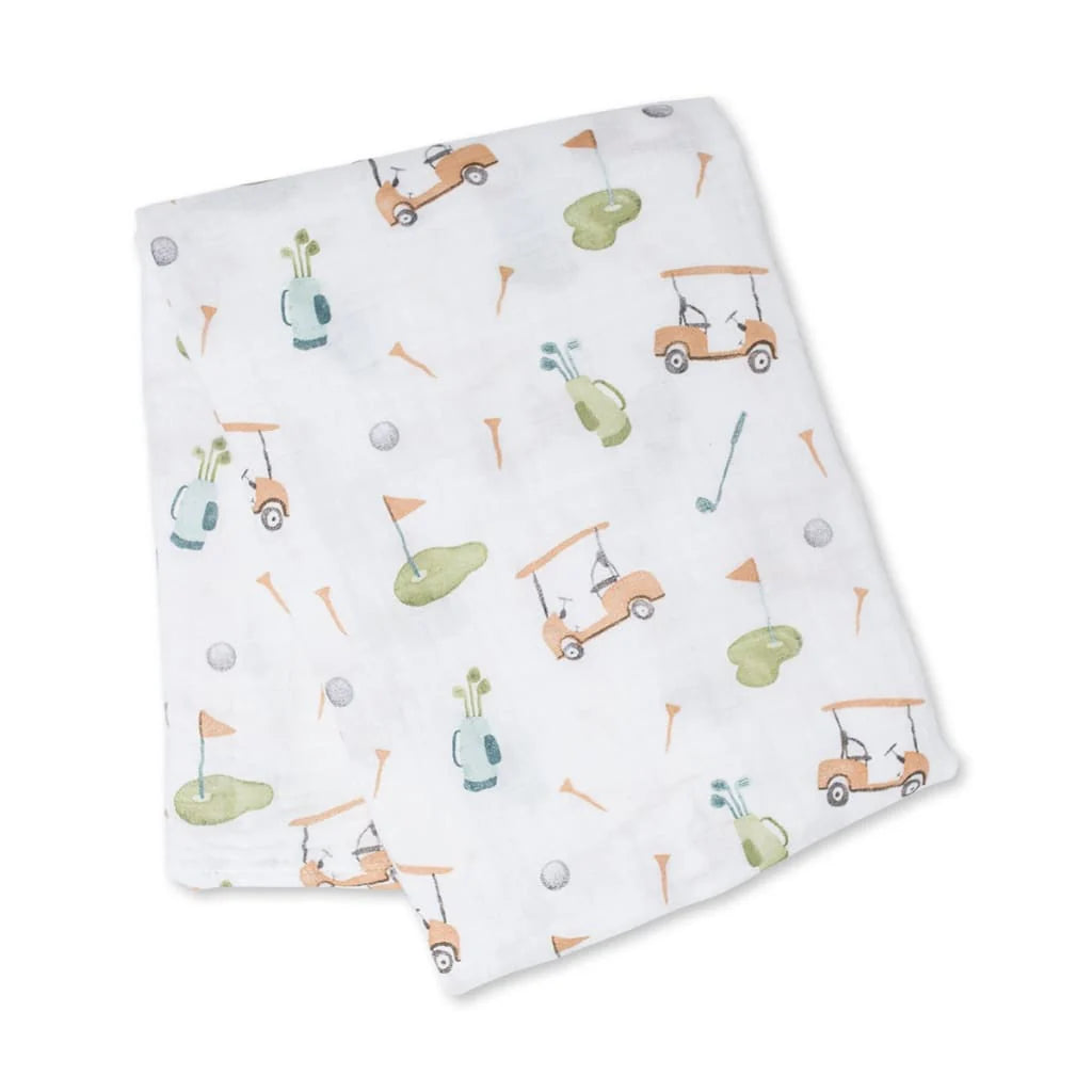 Mousseline bamboo/coton - golf