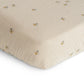 Drap contour en mousseline- Abeille