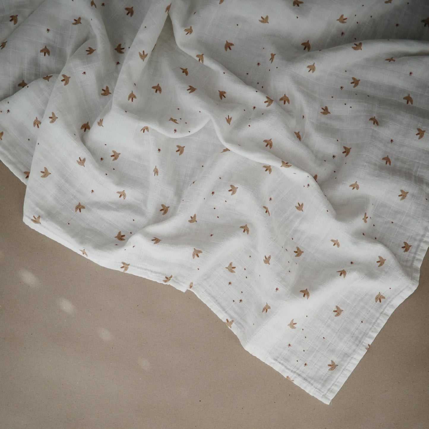 Doudou en mousseline - coton biologique - Oie