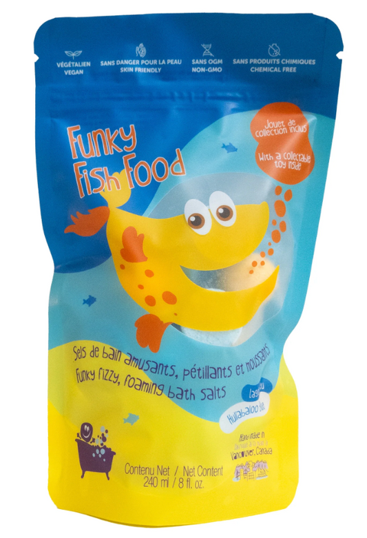 Funky fish food - Bleu