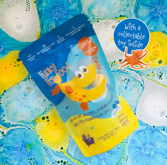 Funky fish food - Bleu