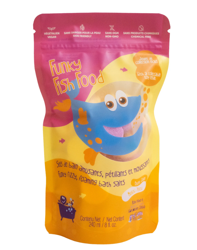 Funky fish food - Jaune