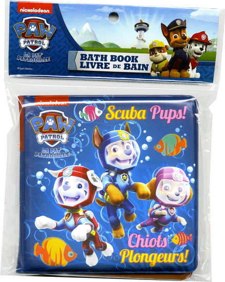 Livre de bain - Chiots plongeurs!