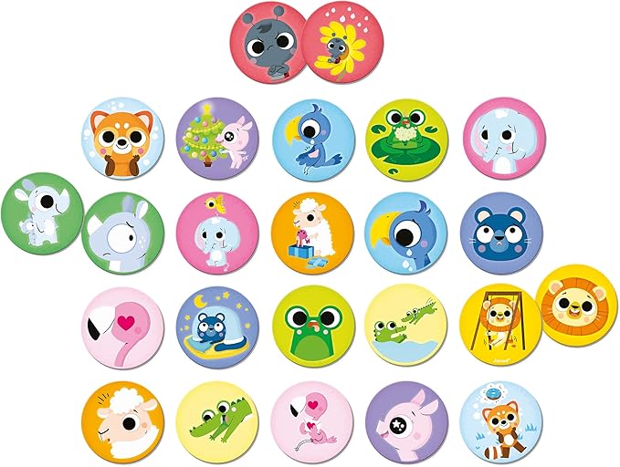 Jeu de mémoire - les émotions