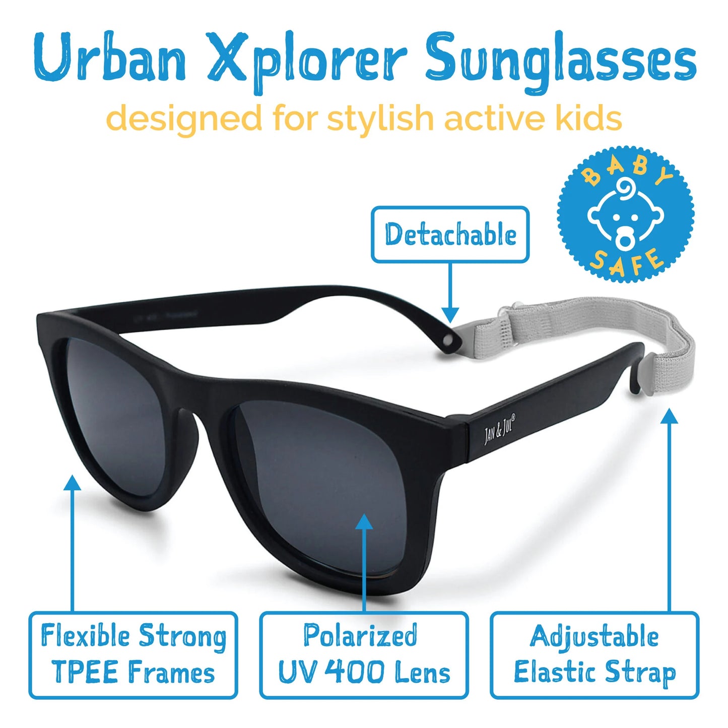 Lunette de soleil Urban Xplorer - Black