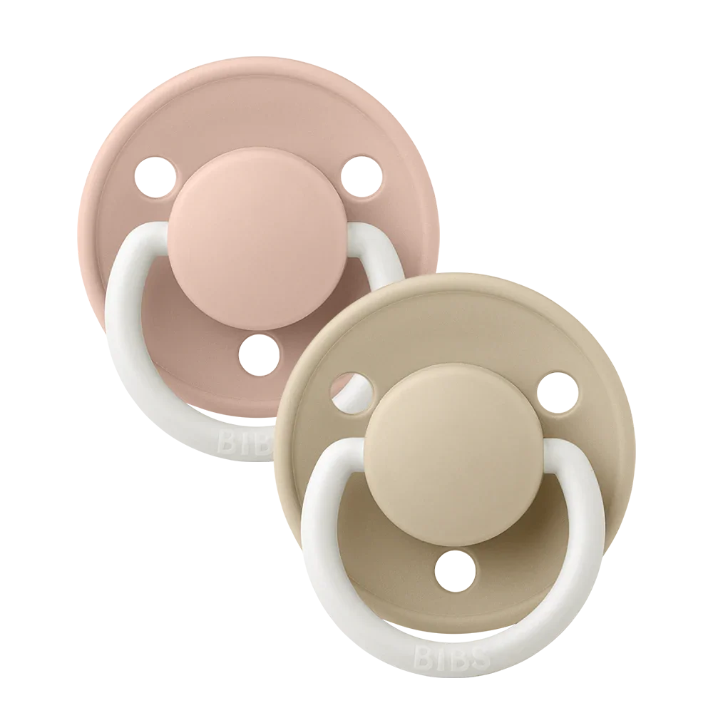 Duo suce bibs de lux NUIT - Blush/vanille