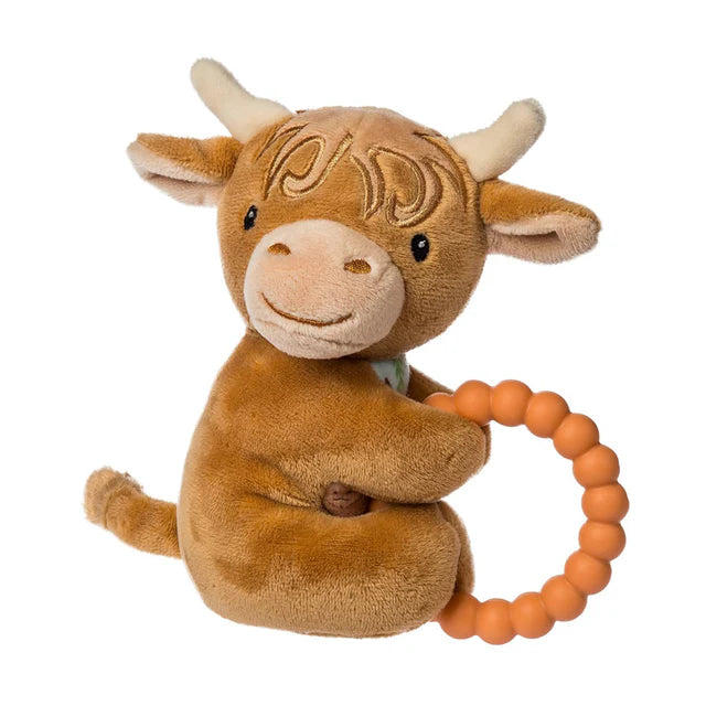 Hochet de dentition - Hetty la vache highlander 6’’