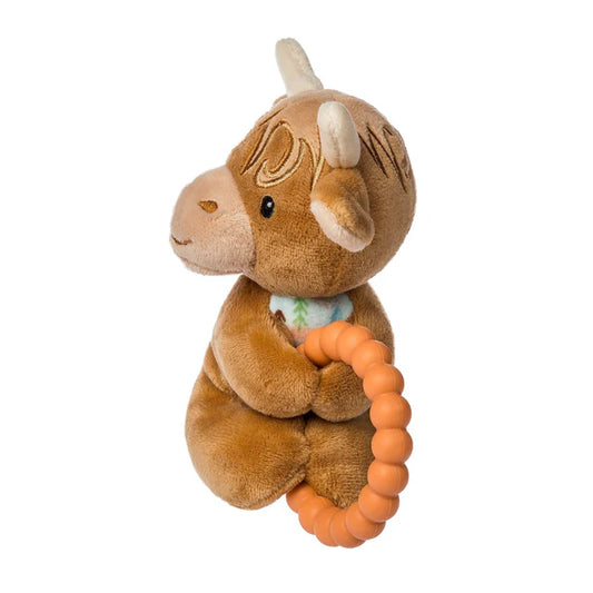 Hochet de dentition - Hetty la vache highlander 6’’